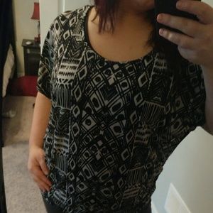 Lavish Tribal Print Top